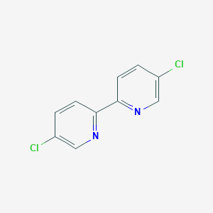 molecular formula C10H6Cl2N2 B009998 5,5'-Dichloro-2,2'-bipyridine CAS No. 100846-27-3