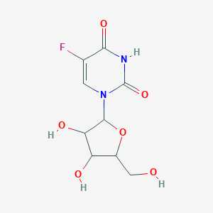 molecular formula C9H11FN2O6 B099981 5-氟尿嘧啶阿拉伯糖苷 CAS No. 18814-21-6