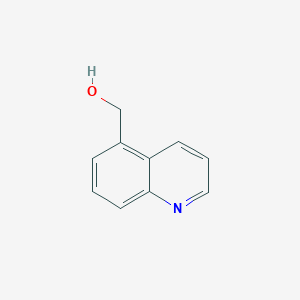 molecular formula C10H9NO B099982 喹啉-5-基甲醇 CAS No. 16178-42-0