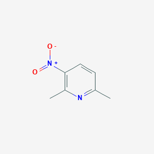 molecular formula C7H8N2O2 B099991 2,6-Dimethyl-3-nitropyridine CAS No. 15513-52-7