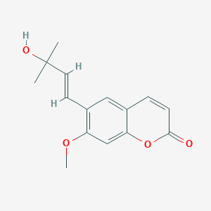 molecular formula C15H16O4 B099997 苏倍烯醇 CAS No. 18529-47-0